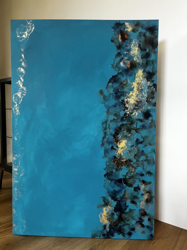 Akrüülmaal Blueish – 80×120 cm – 69 eur