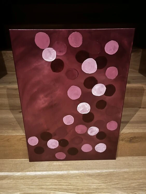Akrüülmaal Bubble Effect – 50×70 cm – 25 eur