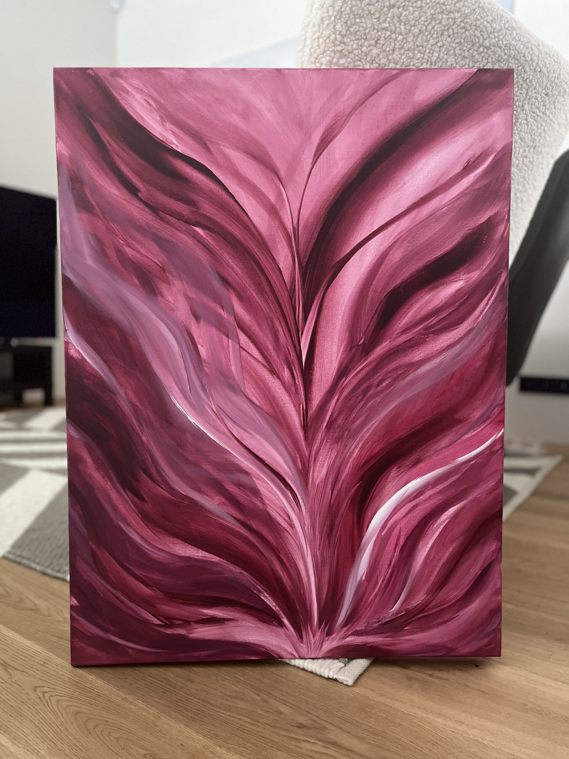 Akrüülmaal FlowerPower – 60×80 cm